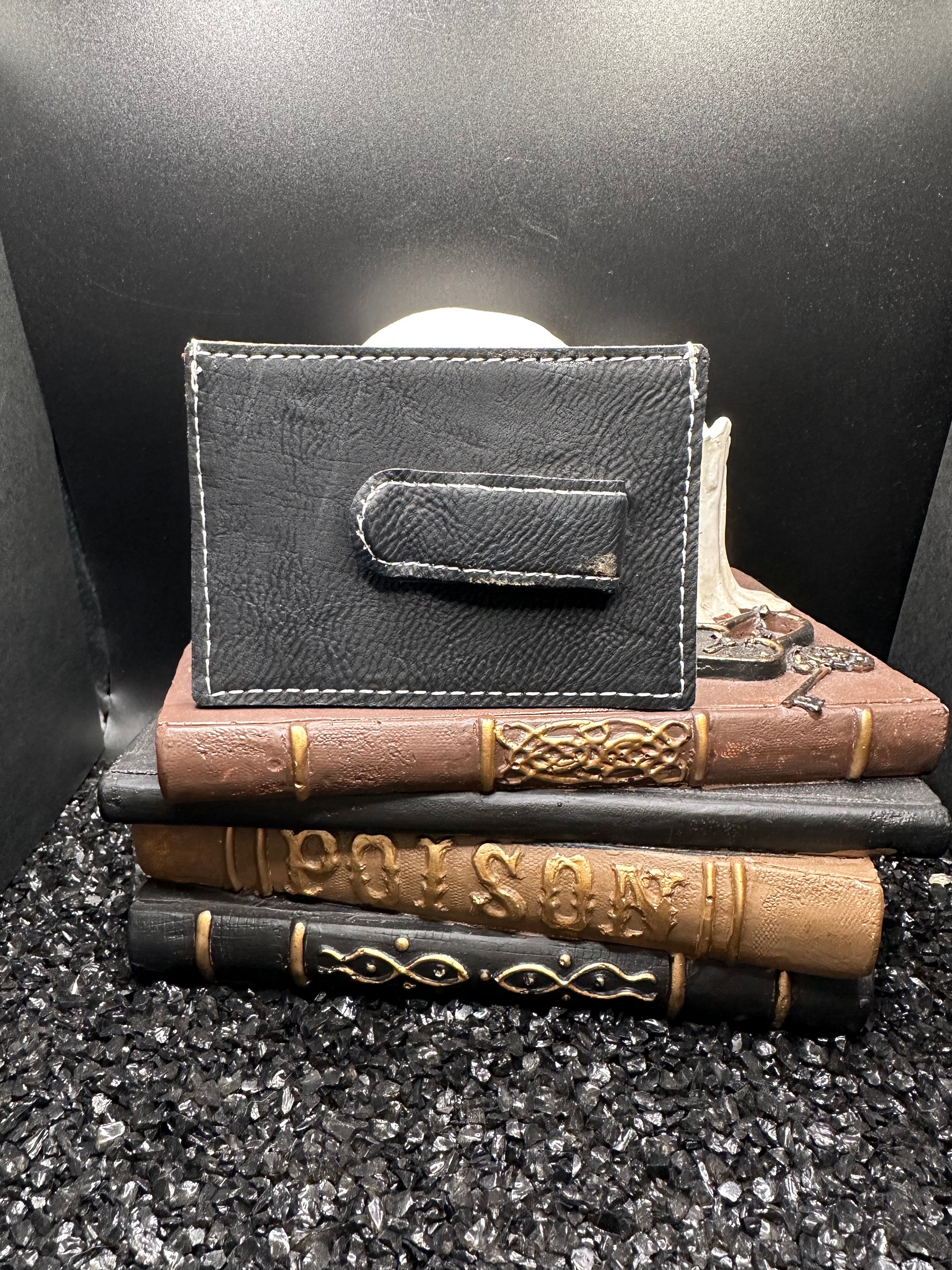 Triskelion Black Wallet Clip