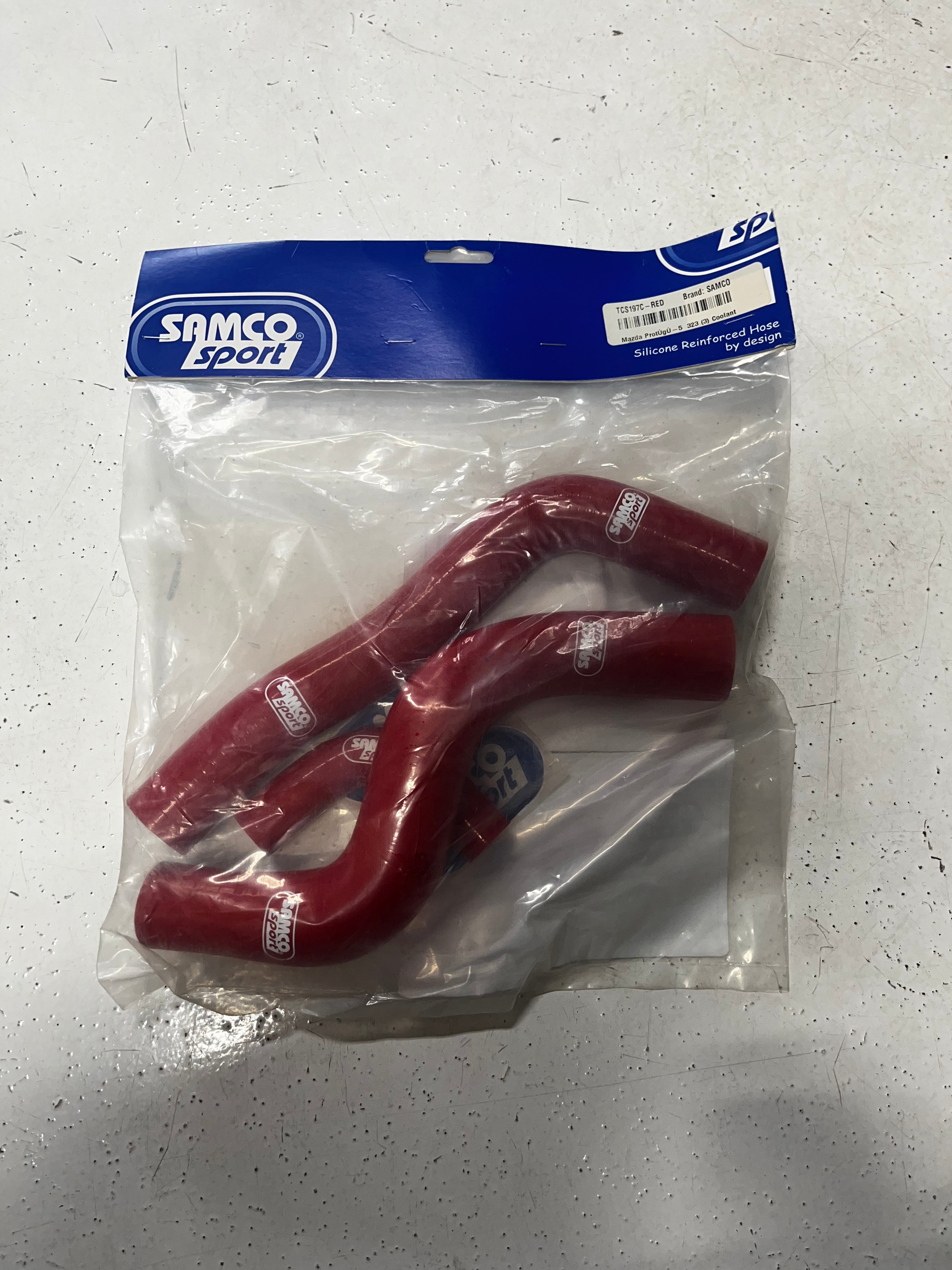 SAMCO MAZDA PROTEGE-5 323 COOLANT HOSES RED