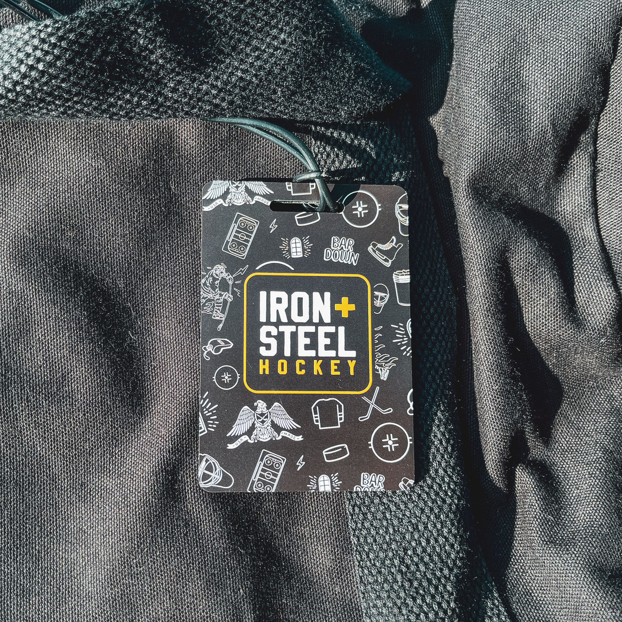 Pattern Hockey Bag / Luggage Tag