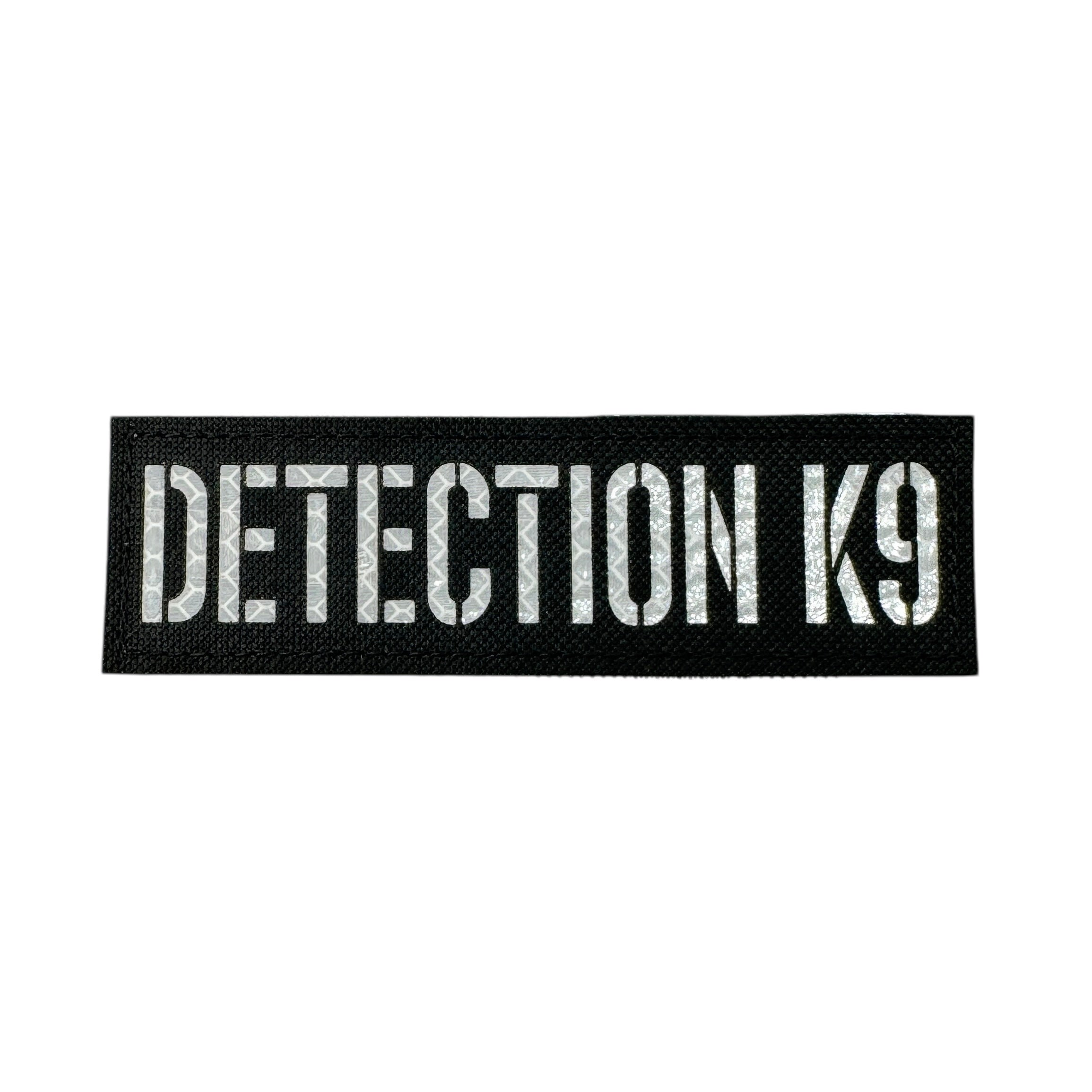 Detection K9 Laser Cut Reflective Morale Patch