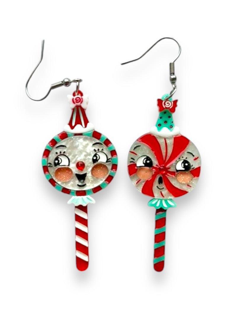 Merrymints Earrings by Johanna Parker x Lipstick &amp;amp; Chrome