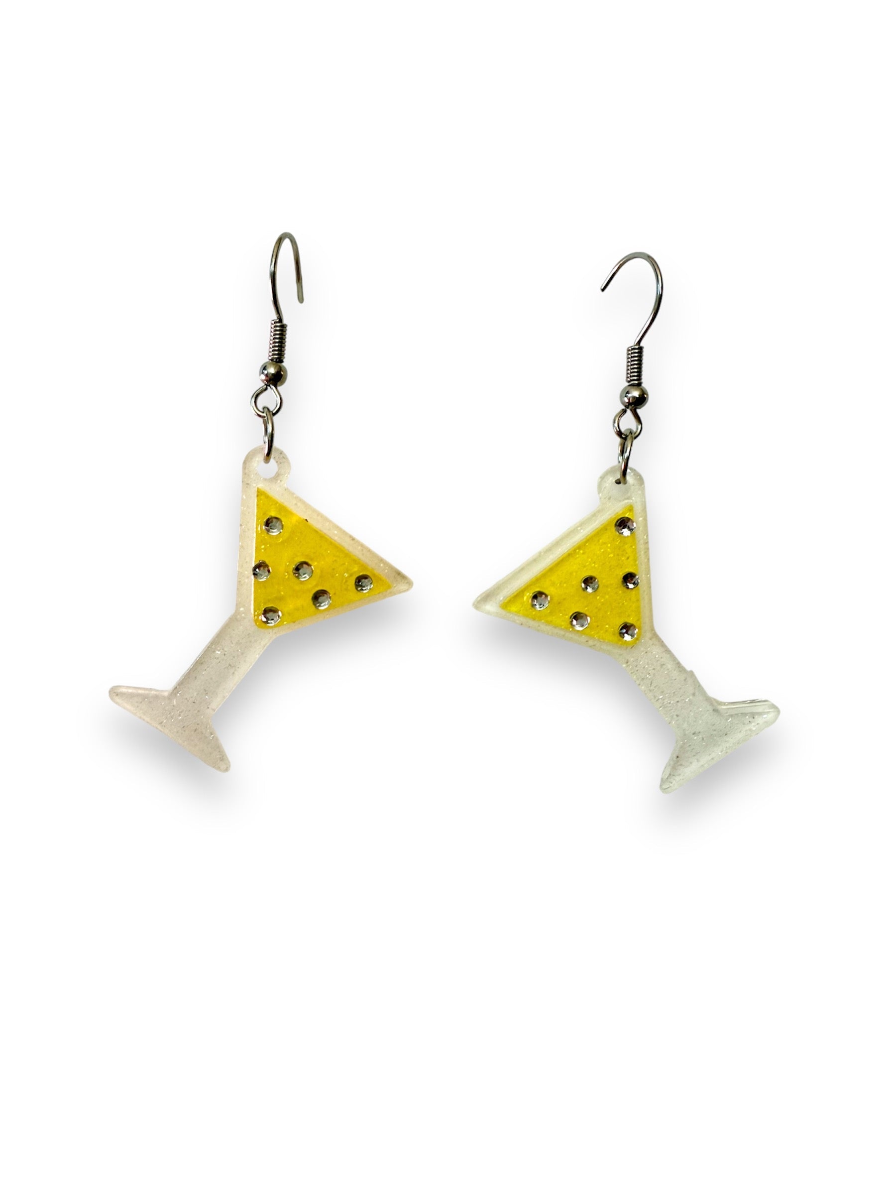 Martini Drop Earrings by Lipstick &amp;amp; Chrome