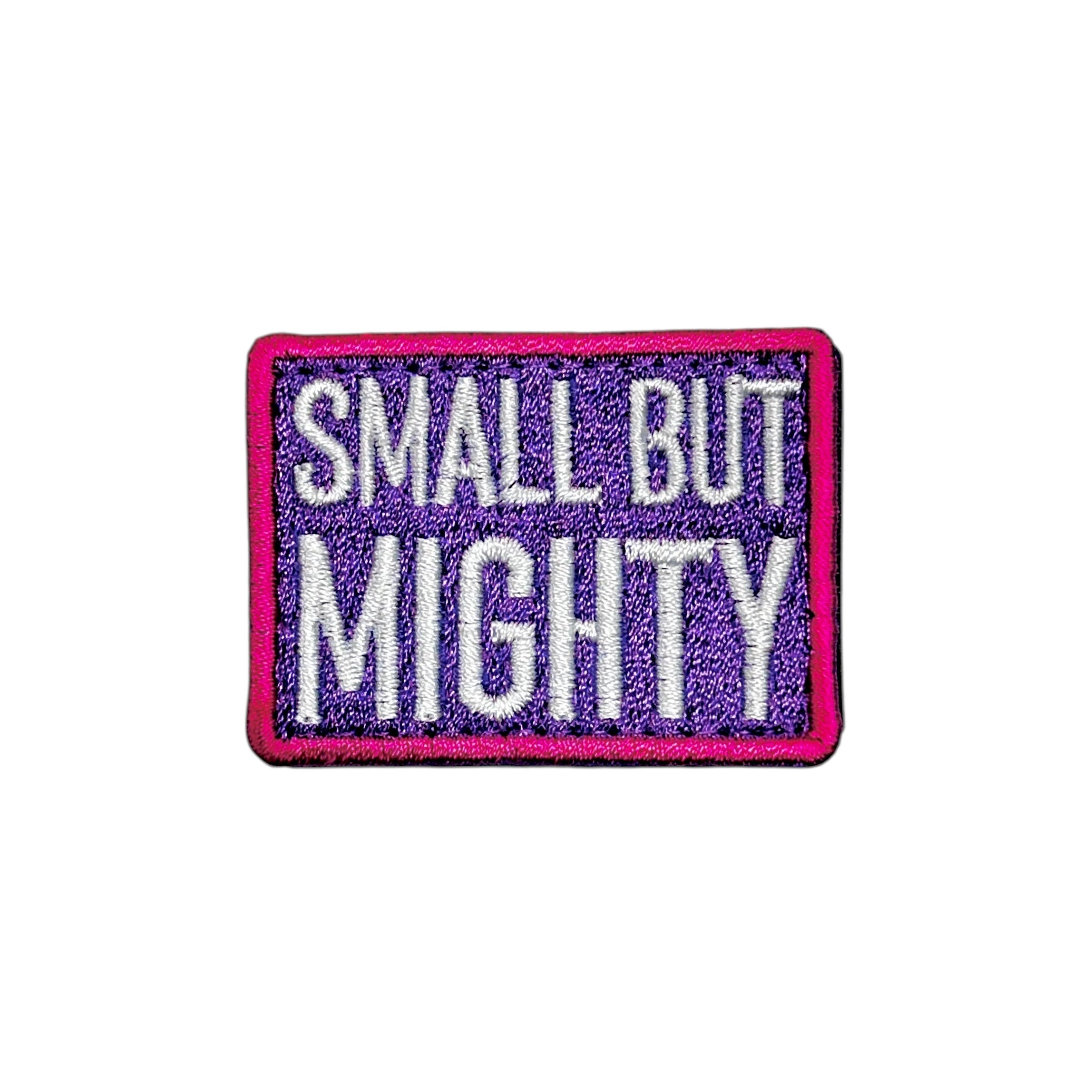Small But Mighty (Pink &amp;amp; Purple) Morale Patch