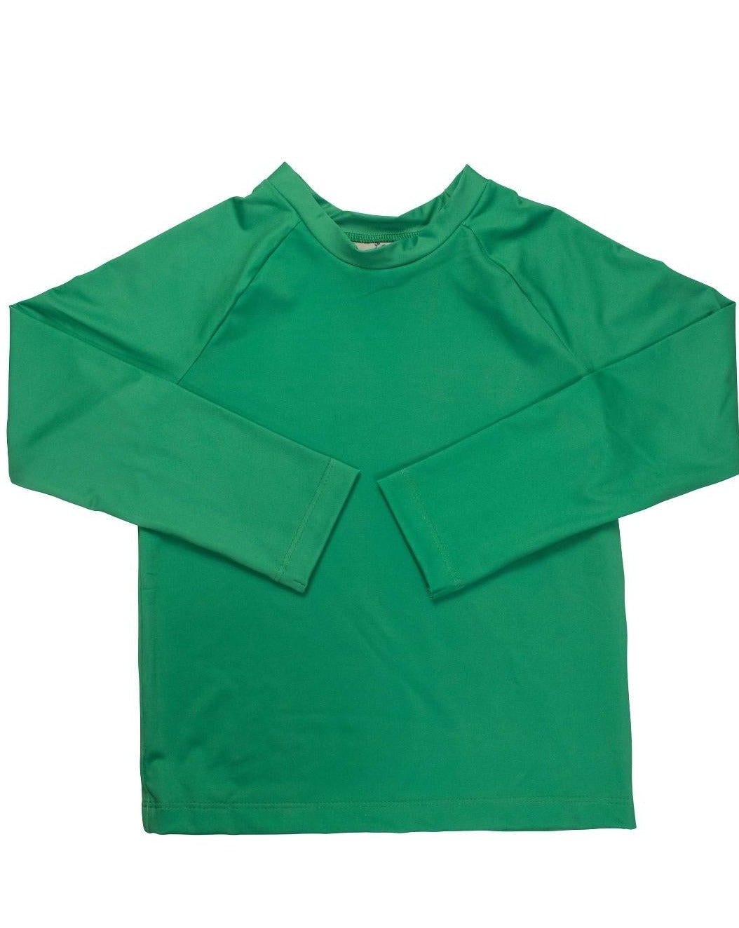 Rash Guard Long Sleeve in Parakeet Green- FINAL SALE