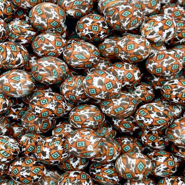 P613 WESTERN AZTEC 15MM PRINT (1ct)