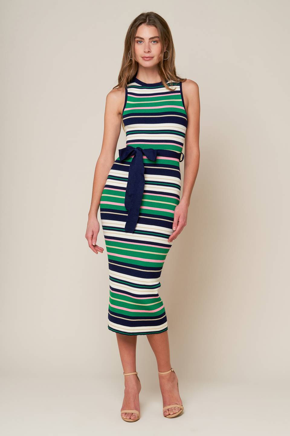 LET&amp;#39;S GO ABROAD SWEATER DRESS