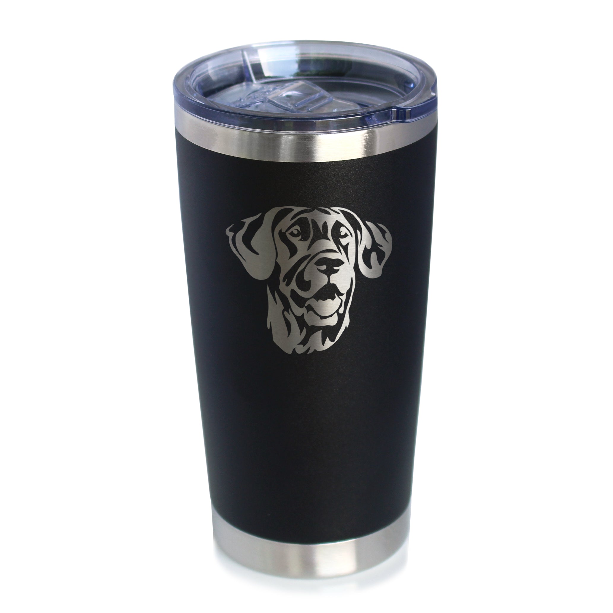 Great Dane Face - 20 oz Coffee Tumbler