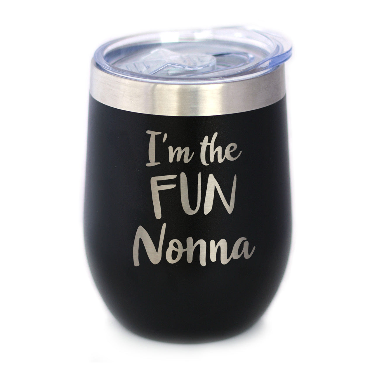 I&amp;#39;m the Fun Nonna - Wine Tumbler