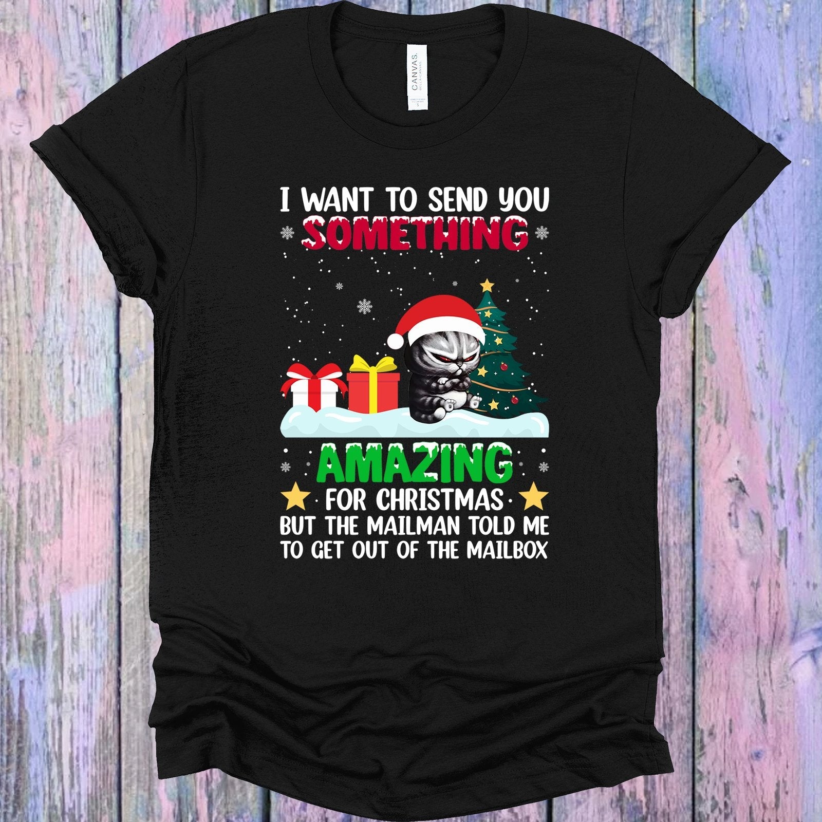 I Want to Send You Something Amazing for Christmas Graphic Tee
