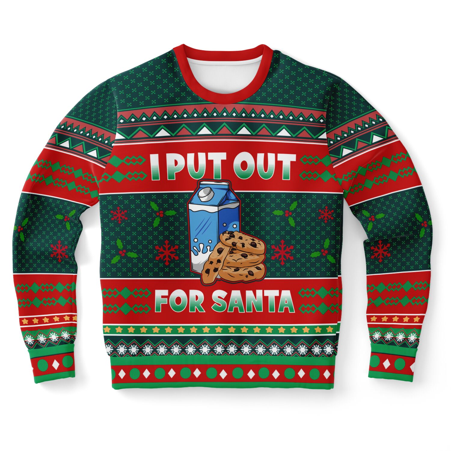 I Put Out for Santa Christmas Sweatshirt