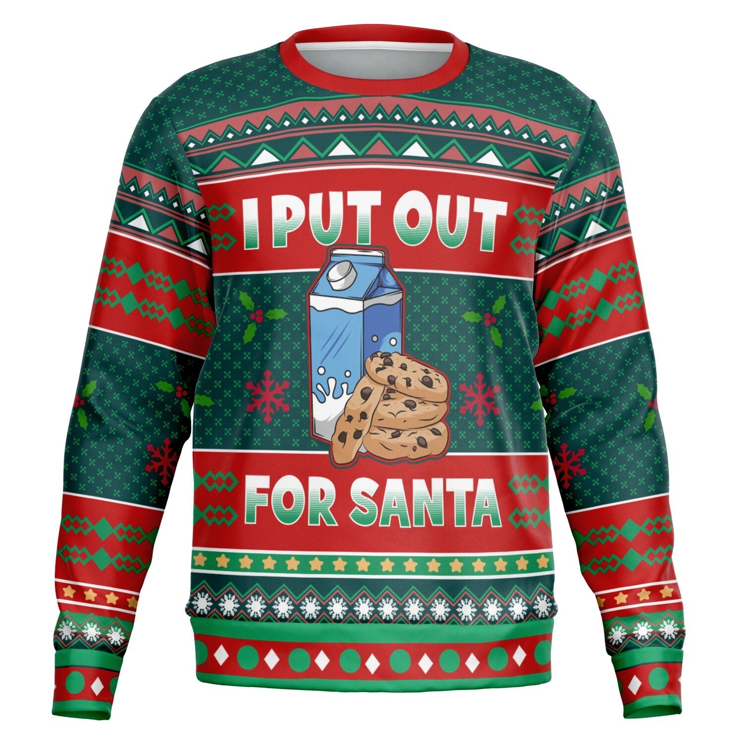 I Put Out for Santa Christmas Sweatshirt