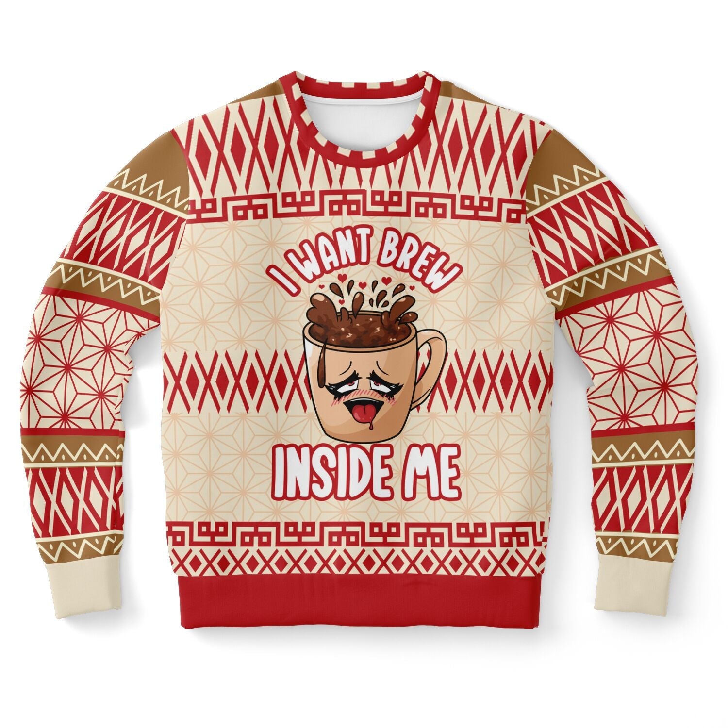 I Want Brew Inside Me Christmas Sweatshirt