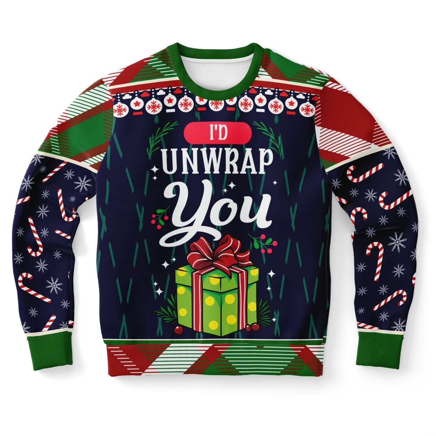 I’d Unwrap You Christmas Sweatshirt