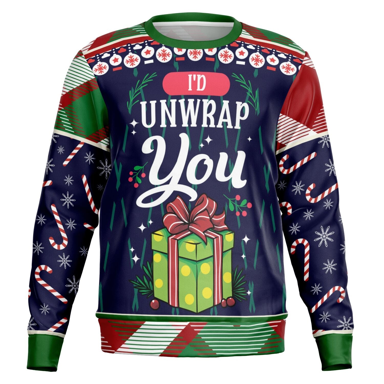 I’d Unwrap You Christmas Sweatshirt