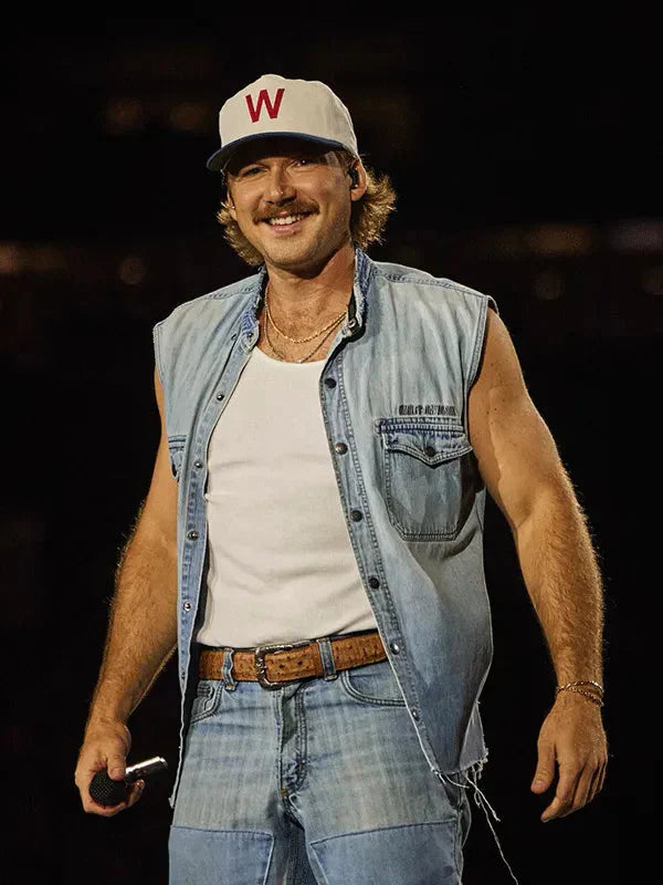 I’m The Problem Tour 2025 Morgan Wallen Blue Vest