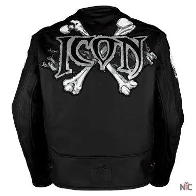 Icon Motorhead Skull Motorcycle Jacket