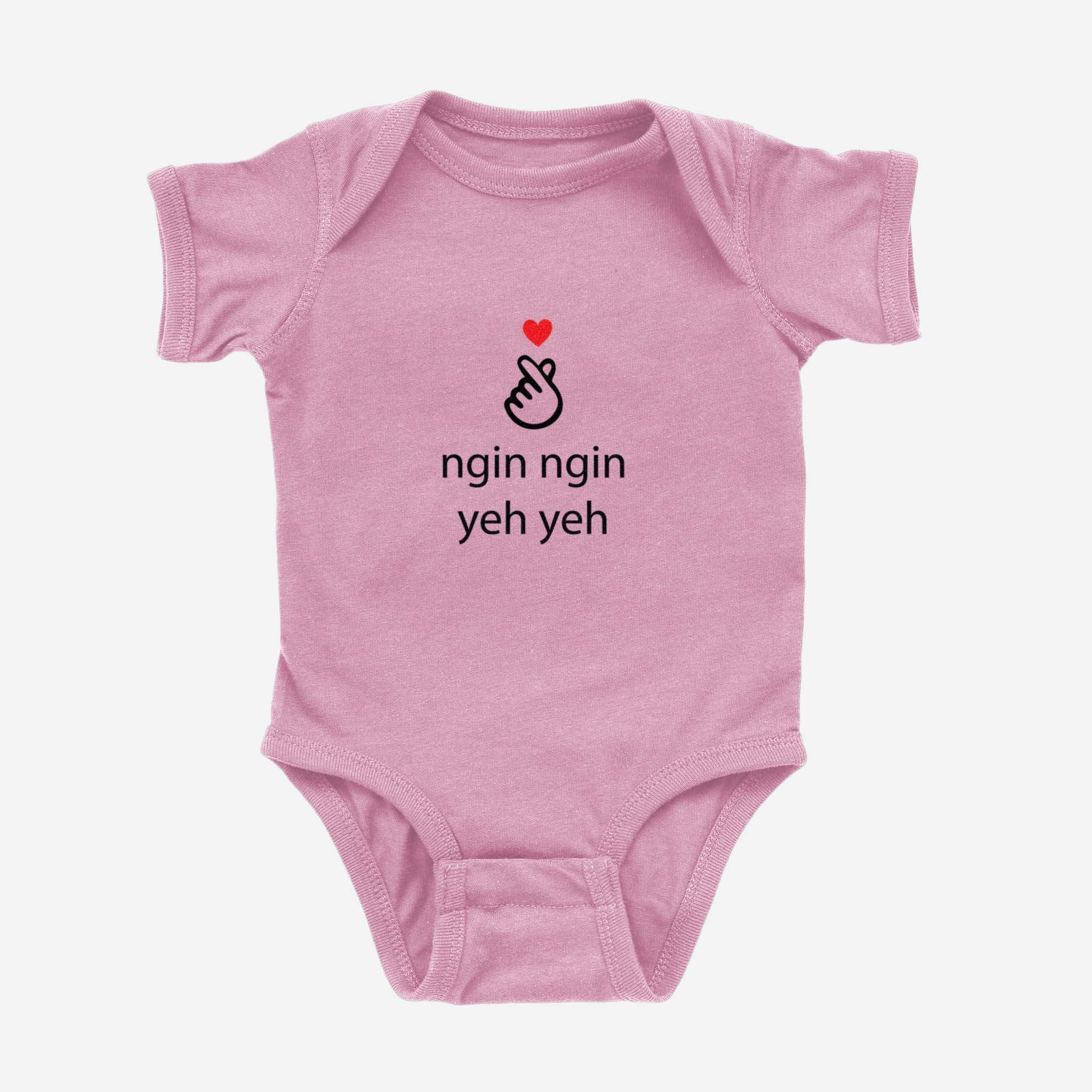 I Love Heart Grandma &amp;amp; Grandpa Taishanese Onesie (Paternal)