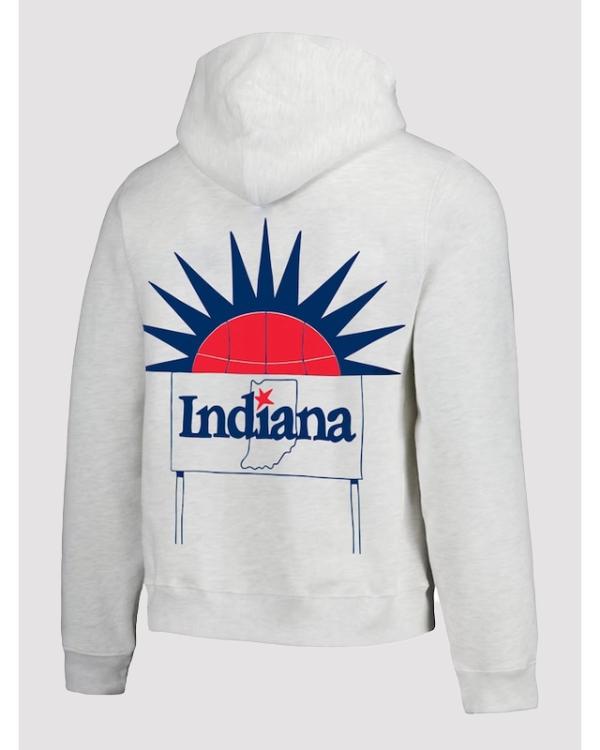 Indiana Fever Round21 Grey Rise Hoodie
