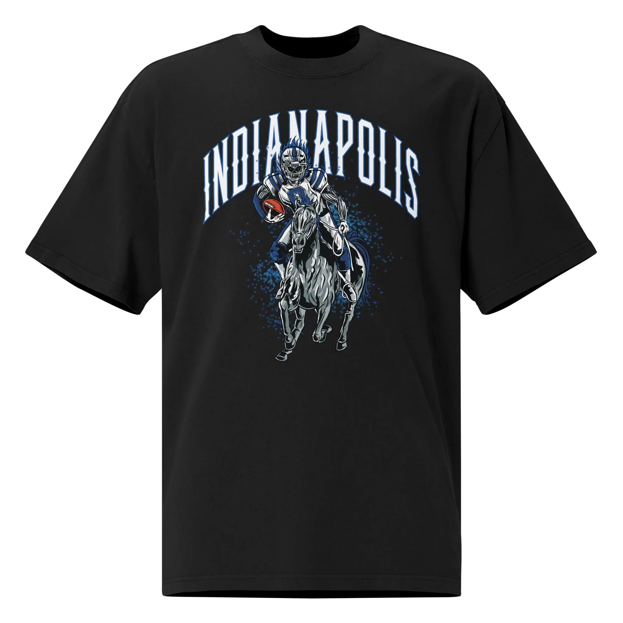 Indianapolis City &amp;quot;Staple&amp;quot; Black T-Shirt