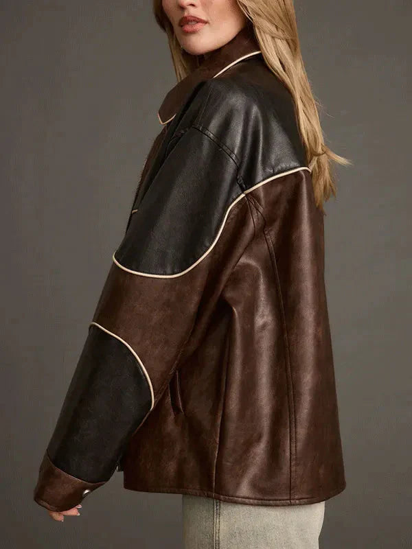 Intuit Dome California Alana Springsteen Vegan Leather Jacket