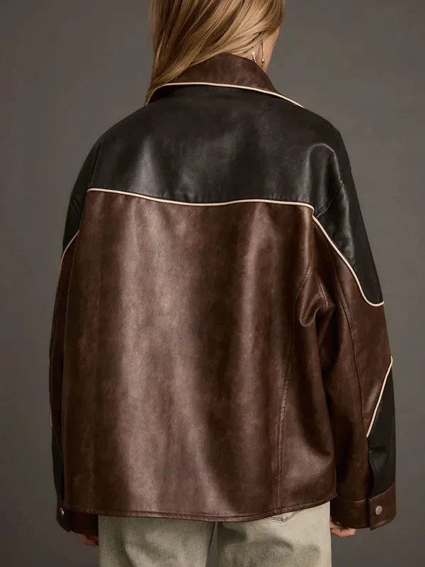 Intuit Dome California Alana Springsteen Vegan Leather Jacket