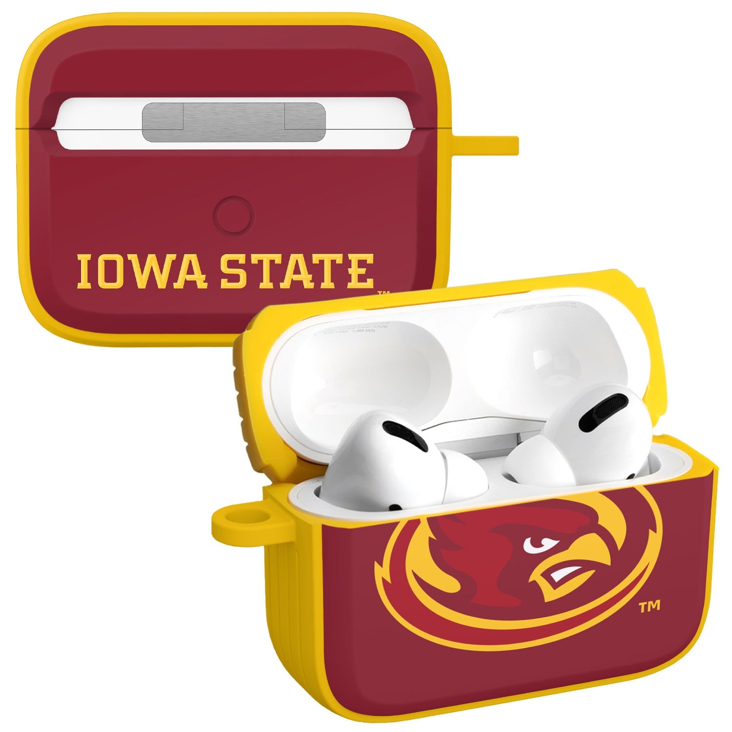 Iowa State Cyclones HDX AirPods Pro 1 &amp;amp; 2 Case Cover