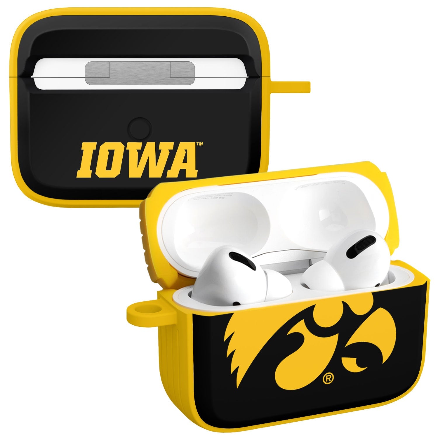 Iowa Hawkeyes HDX AirPods Pro 1 &amp;amp; 2 Case Cover