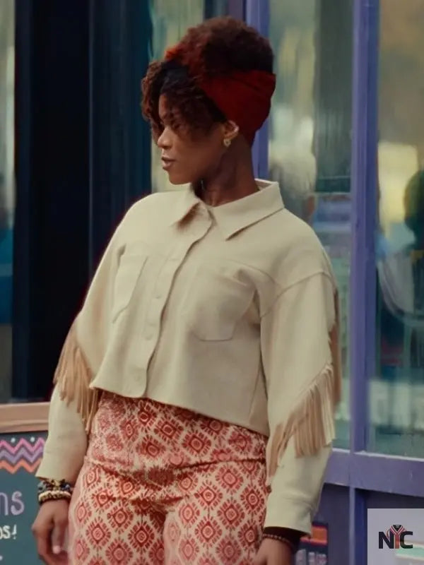 Ironheart Anji White Fringe Jacket