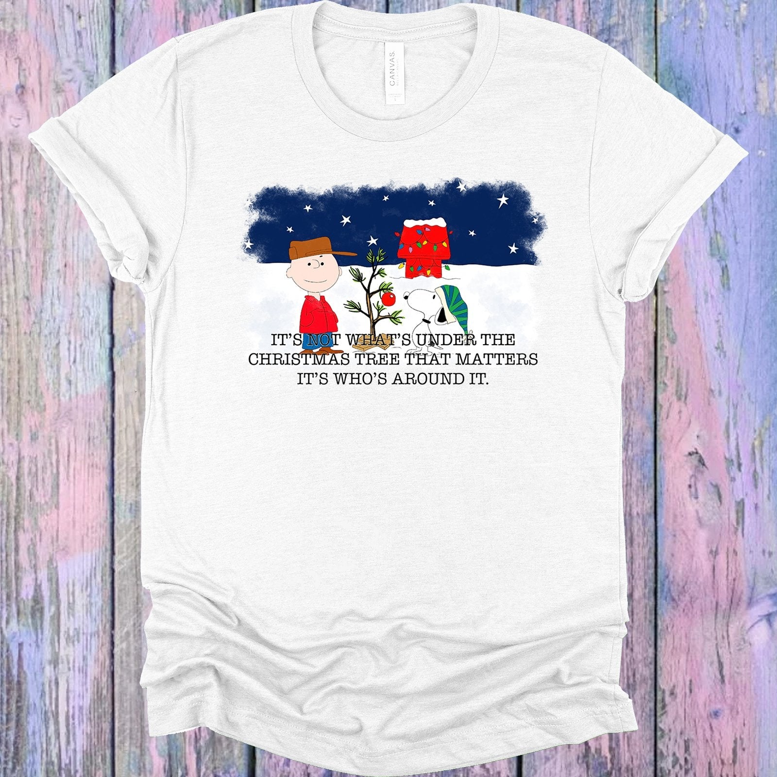 It&amp;#39;s Not What&amp;#39;s Under the Christmas Tree That Matters Graphic Tee