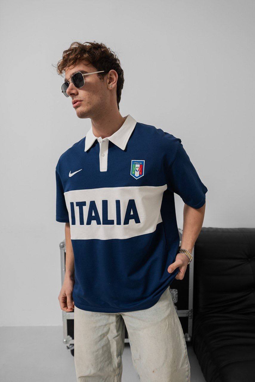 Italy Football T-Shirt - Stylish Tee for Italy National Team Fans