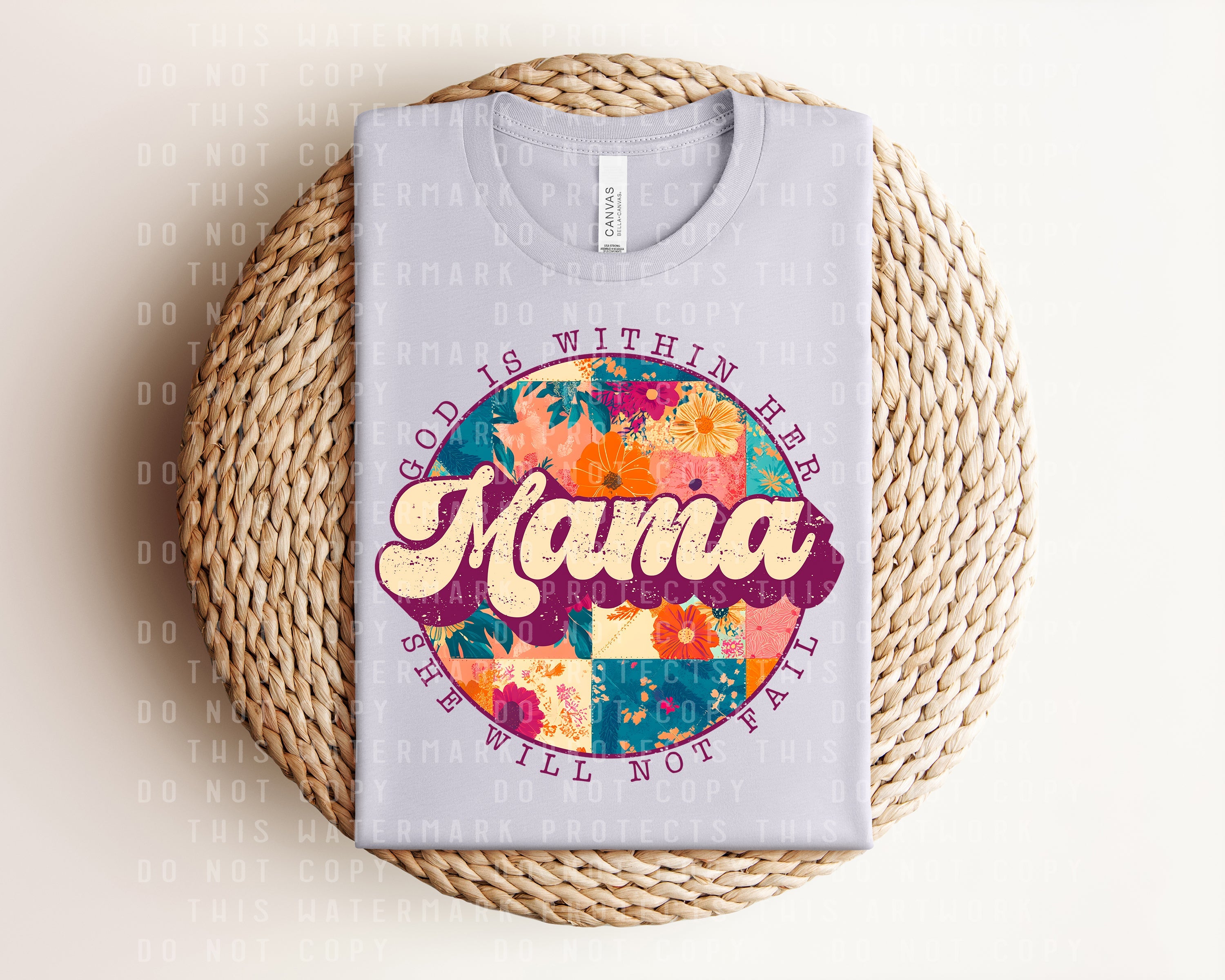 God is Within Her Graphic Tee