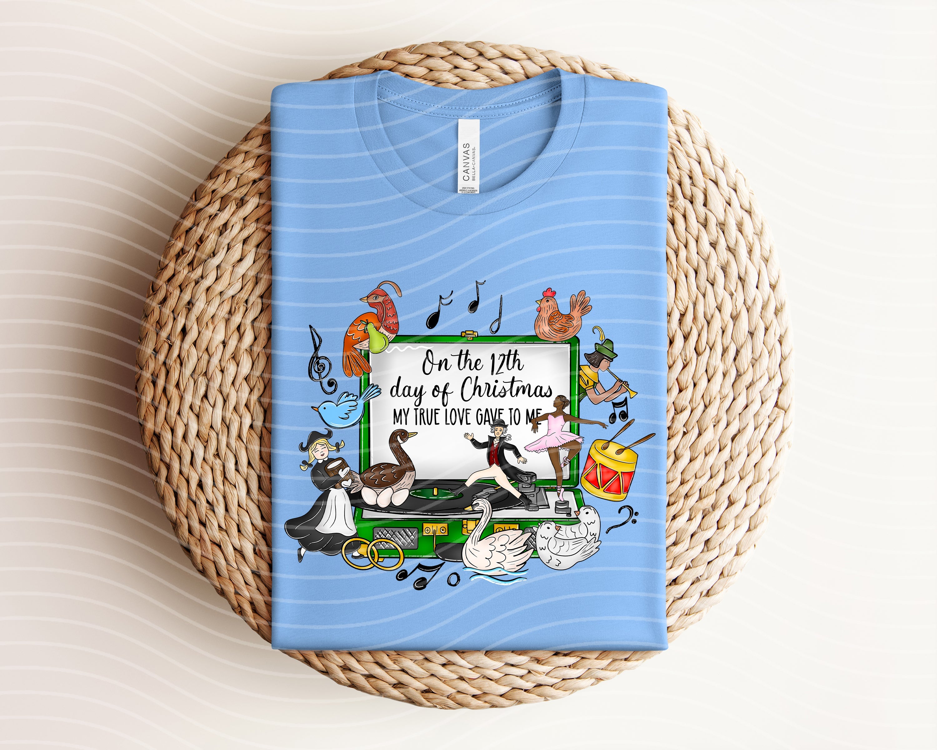 On the 12th Day of Christmas Graphic Tee