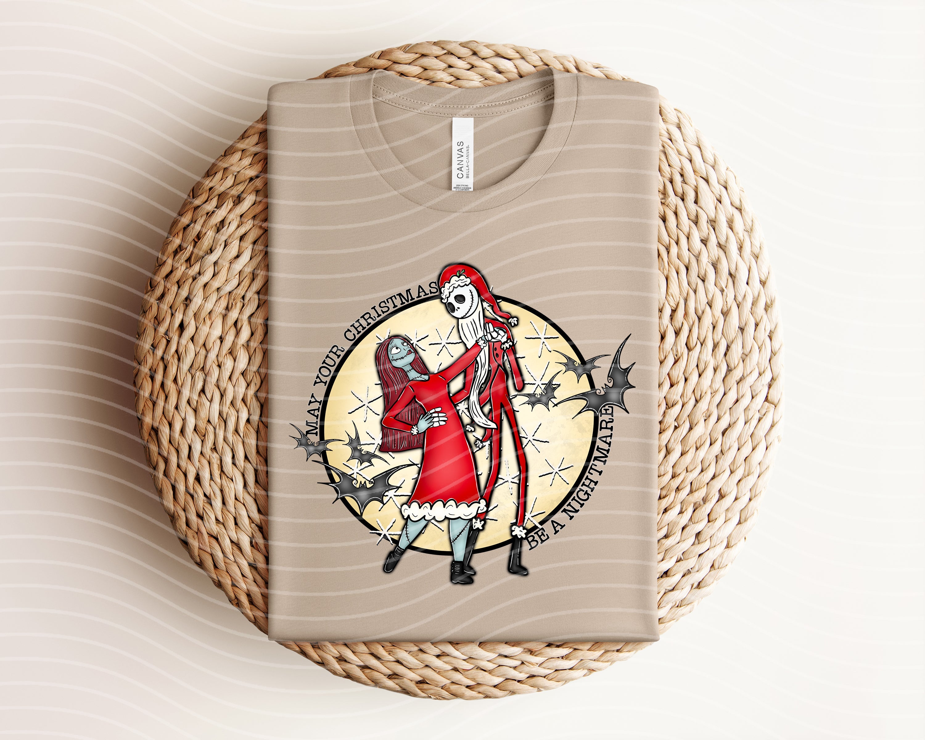 May Your Christmas Be a Nightmare Graphic Tee