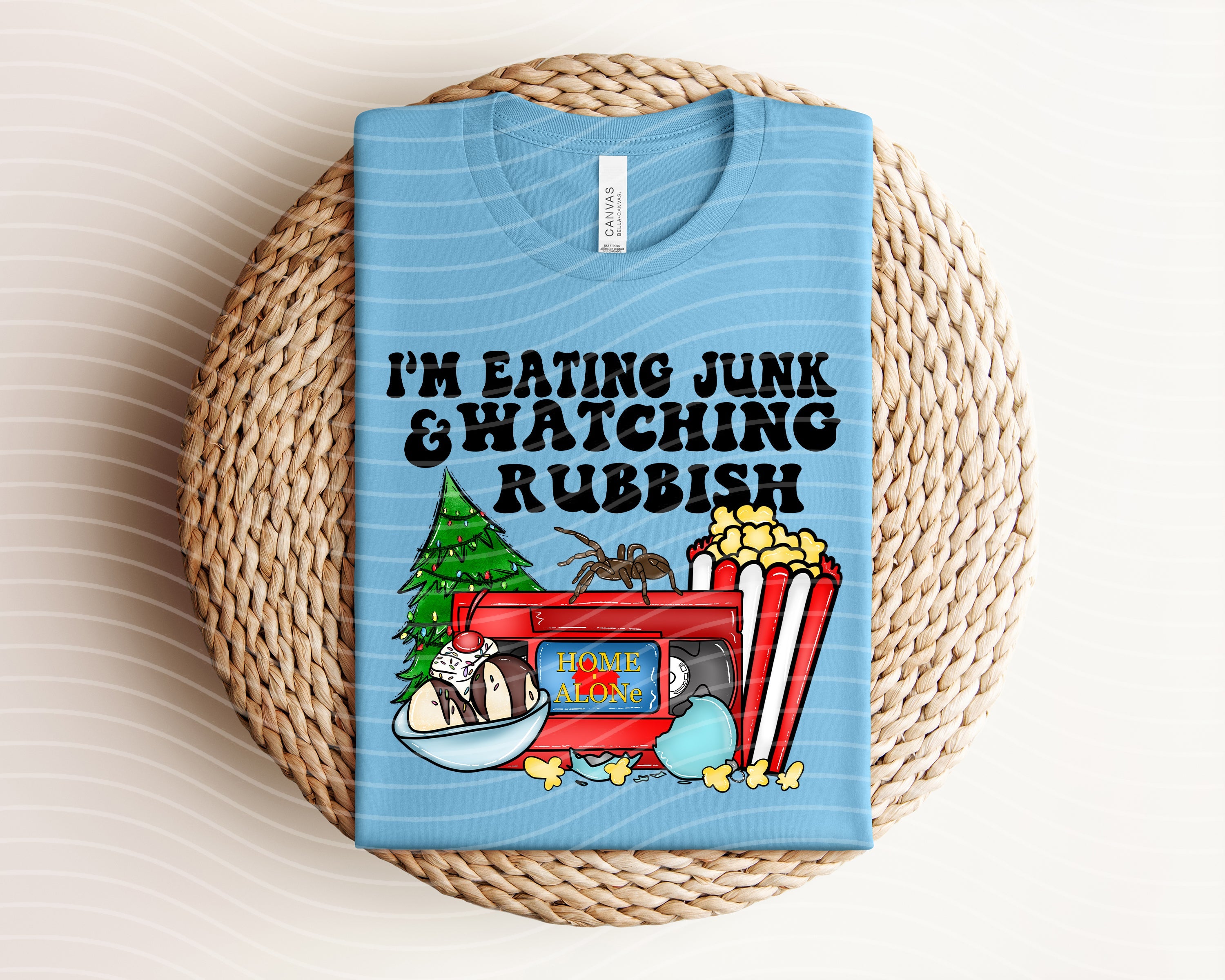 I&amp;#39;m Eating Junk &amp;amp; Watching Rubbish Graphic Tee