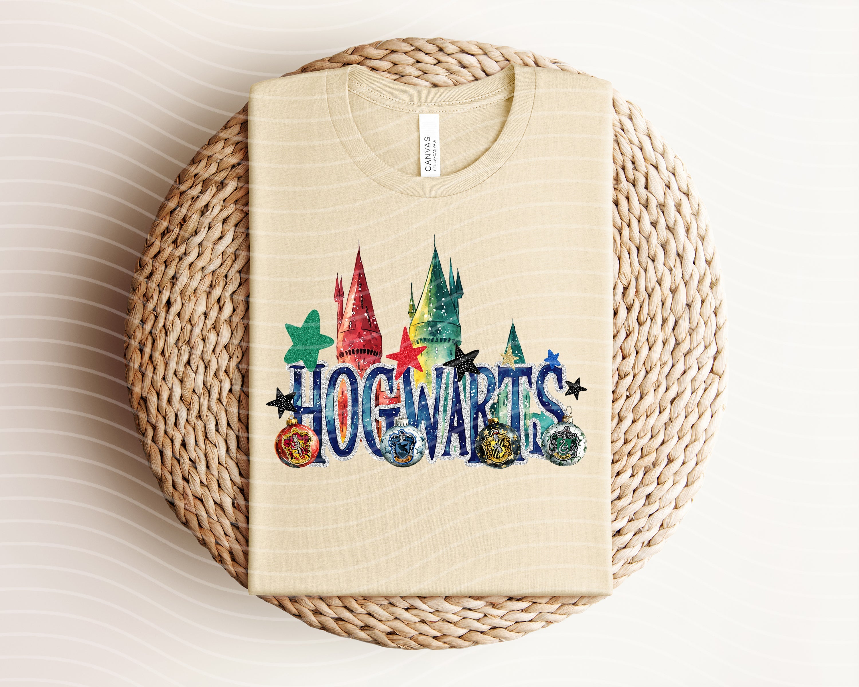 Hogwarts Christmas Graphic Tee