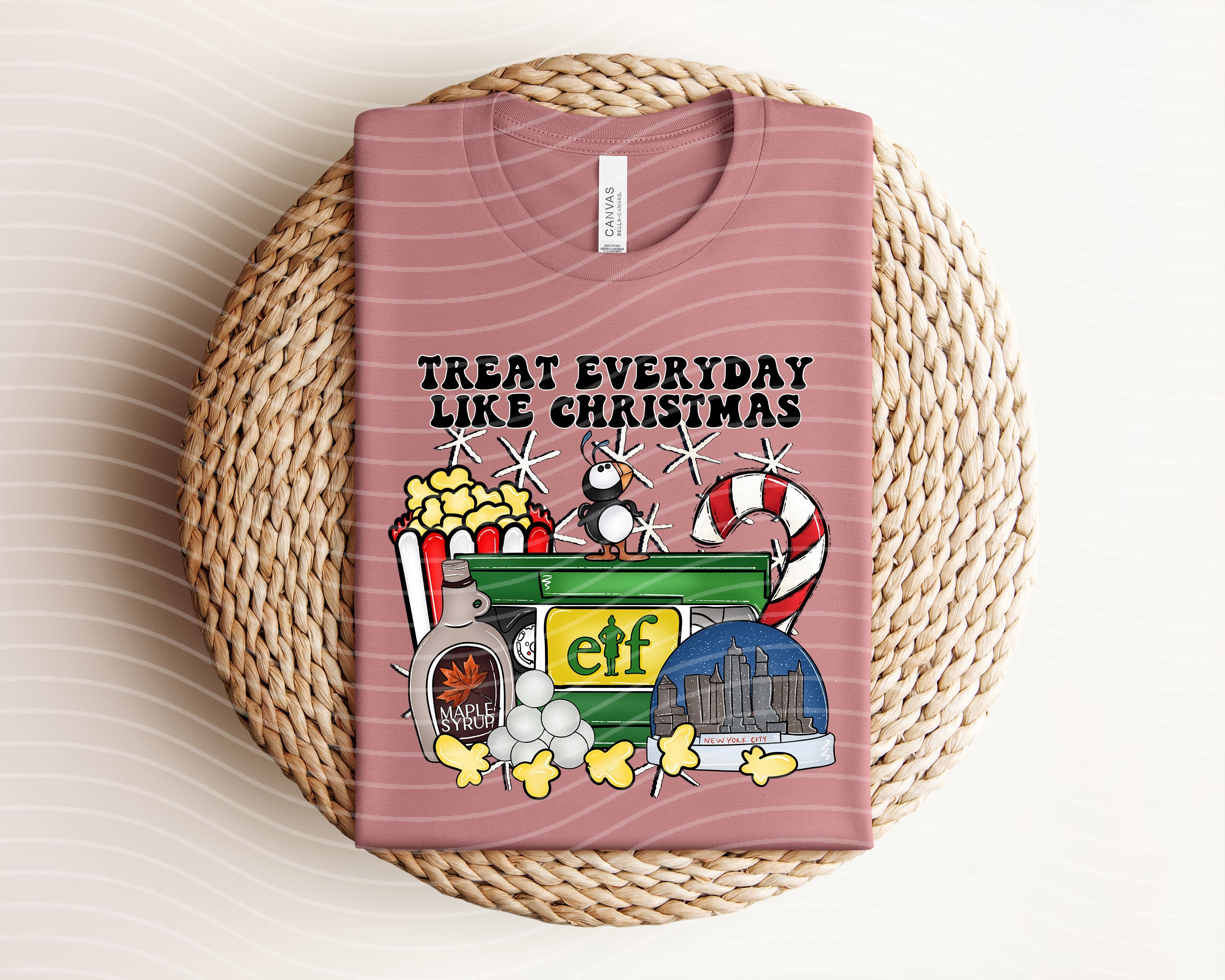 Treat Everyday Like Christmas Graphic Tee