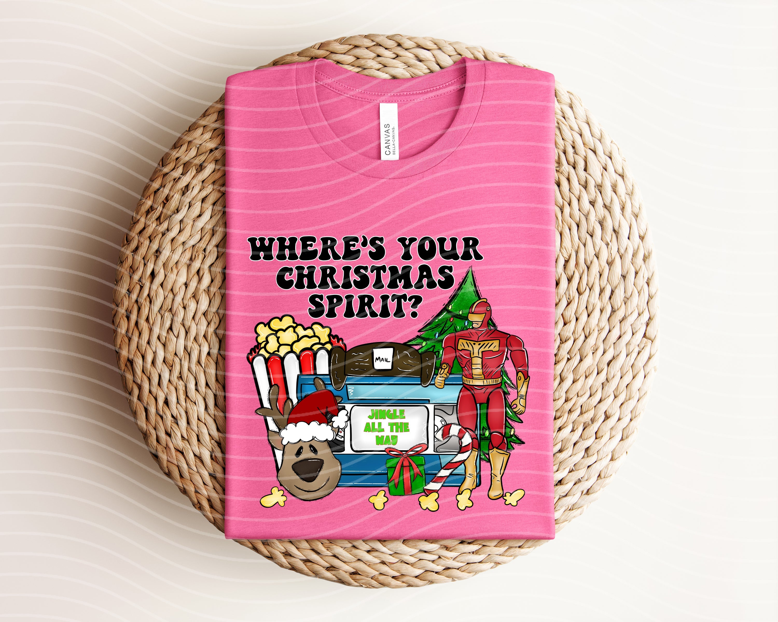 Where&amp;#39;s Your Christmas Spirit Graphic Tee