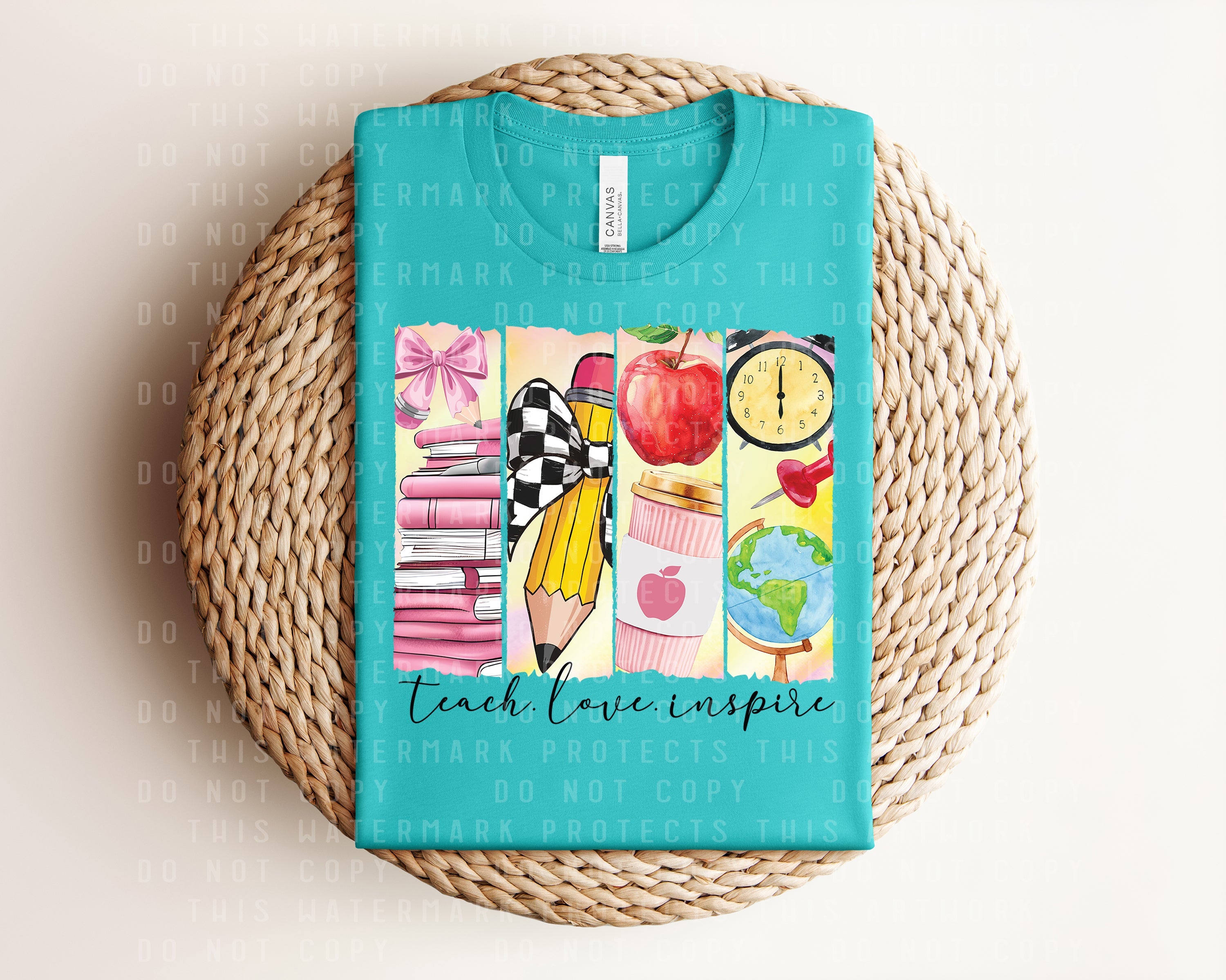 Teach Love Inspire Graphic Tee