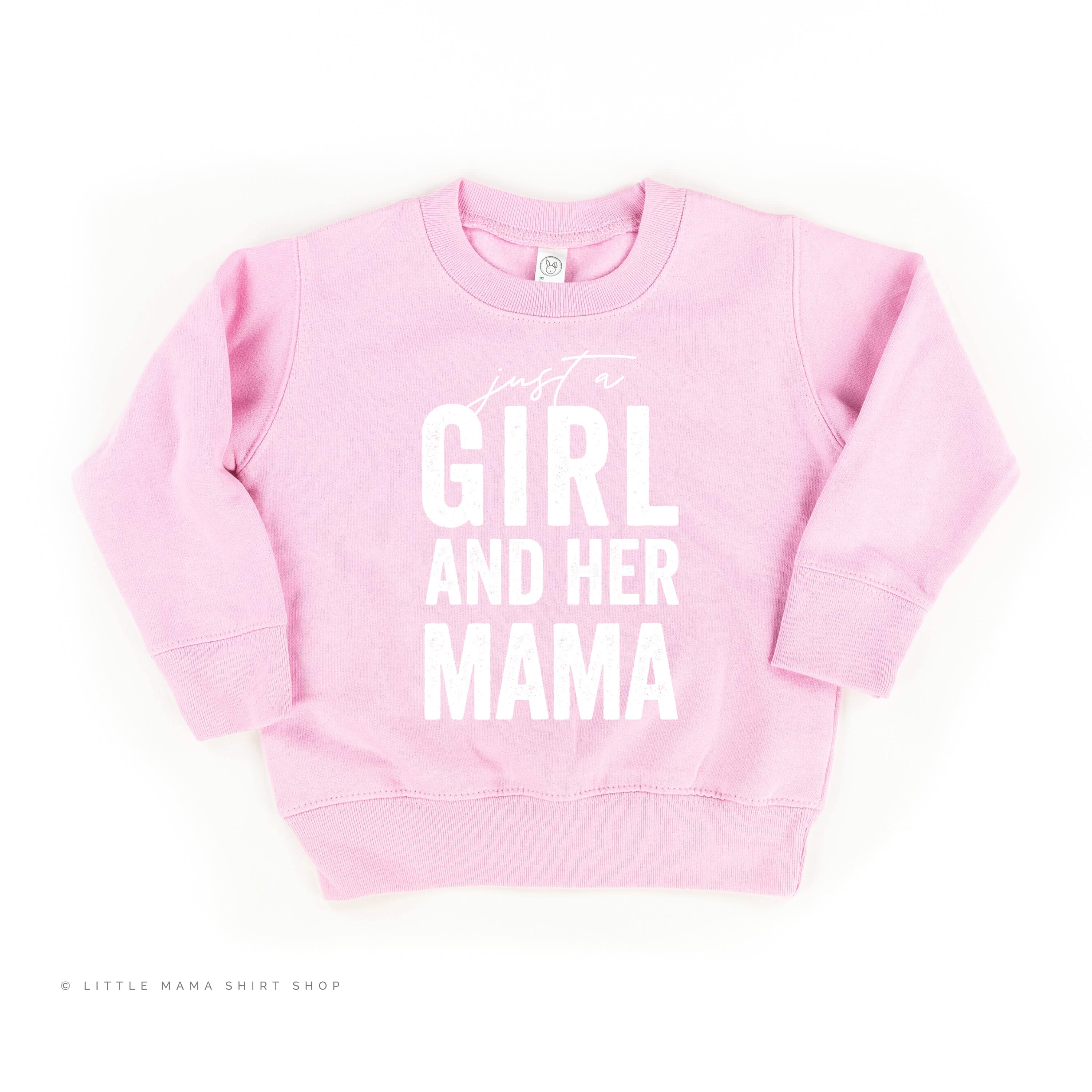 Just a Girl and Her Mama - Original Design - Child Sweater