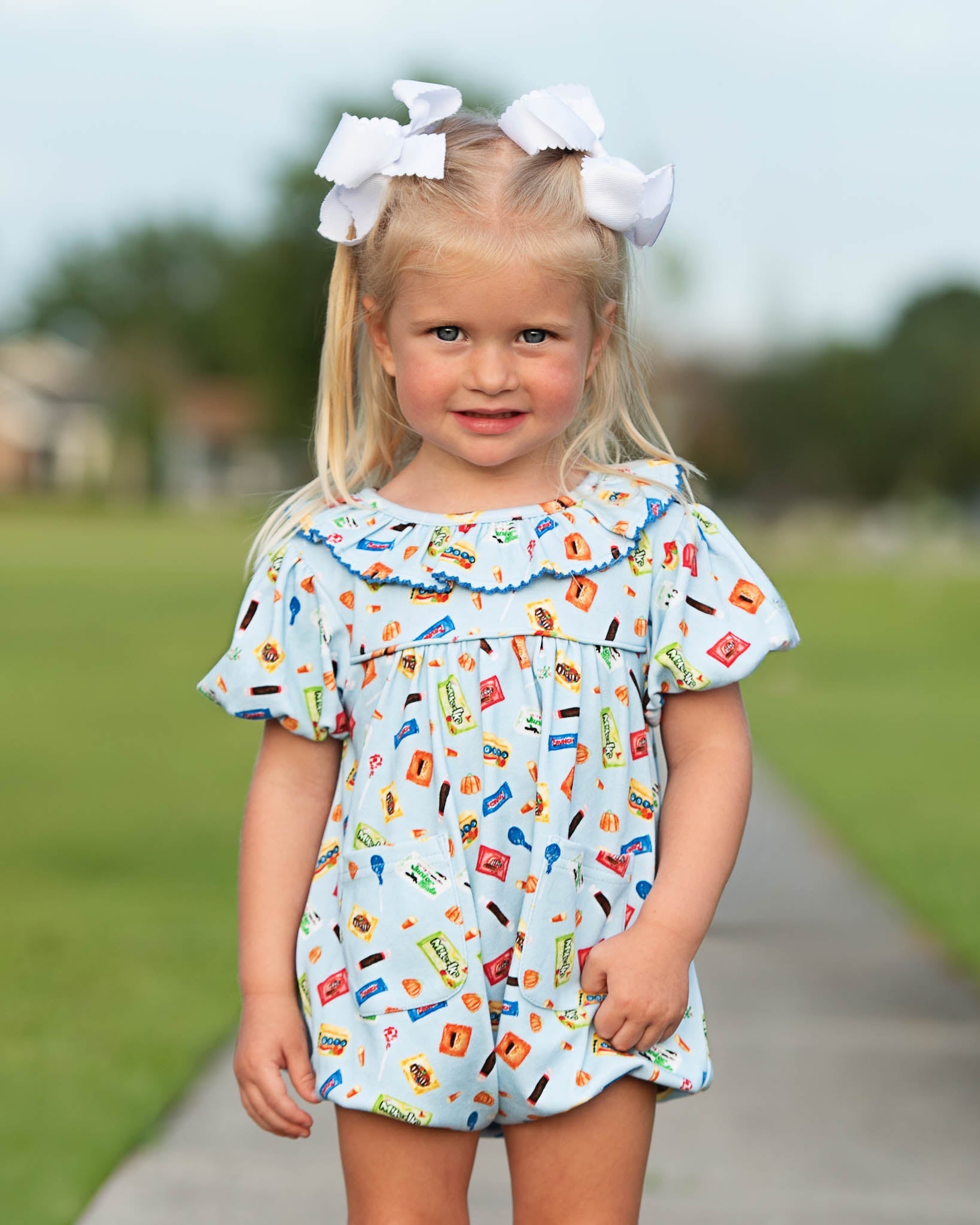 Candy Favorite Halloween Girl Knit Bubble