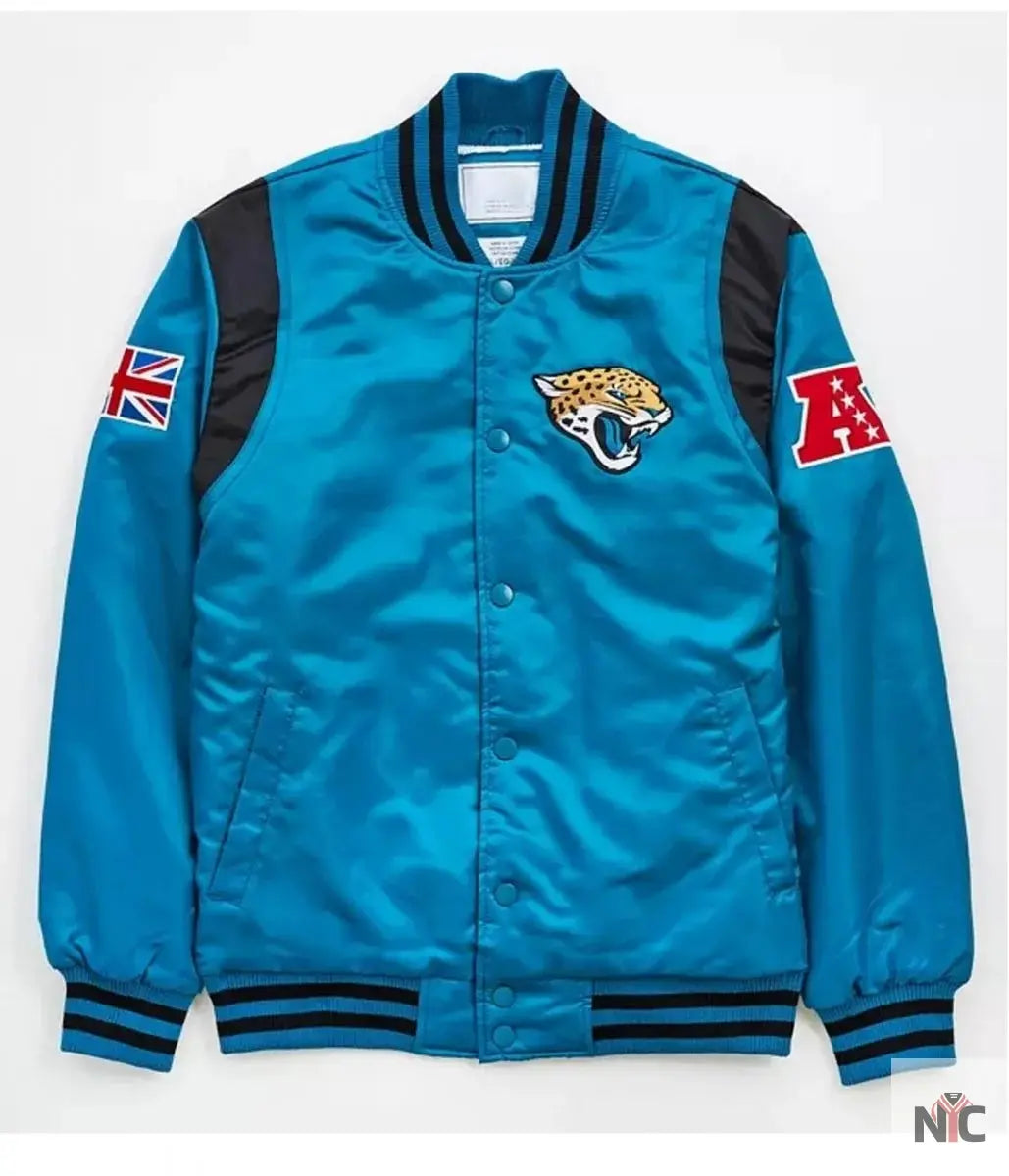 Jacksonville Jaguars Satin Jacket