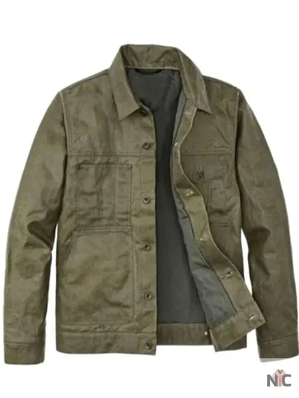 Jake Weary The Waterfront Green Jacket