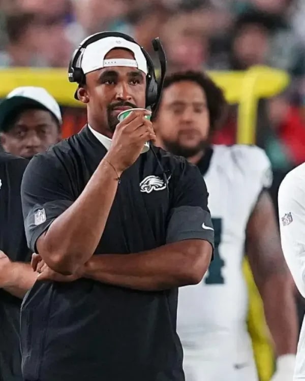 Jalen Hurts Philadelphia Eagles 2025 Black Shirt