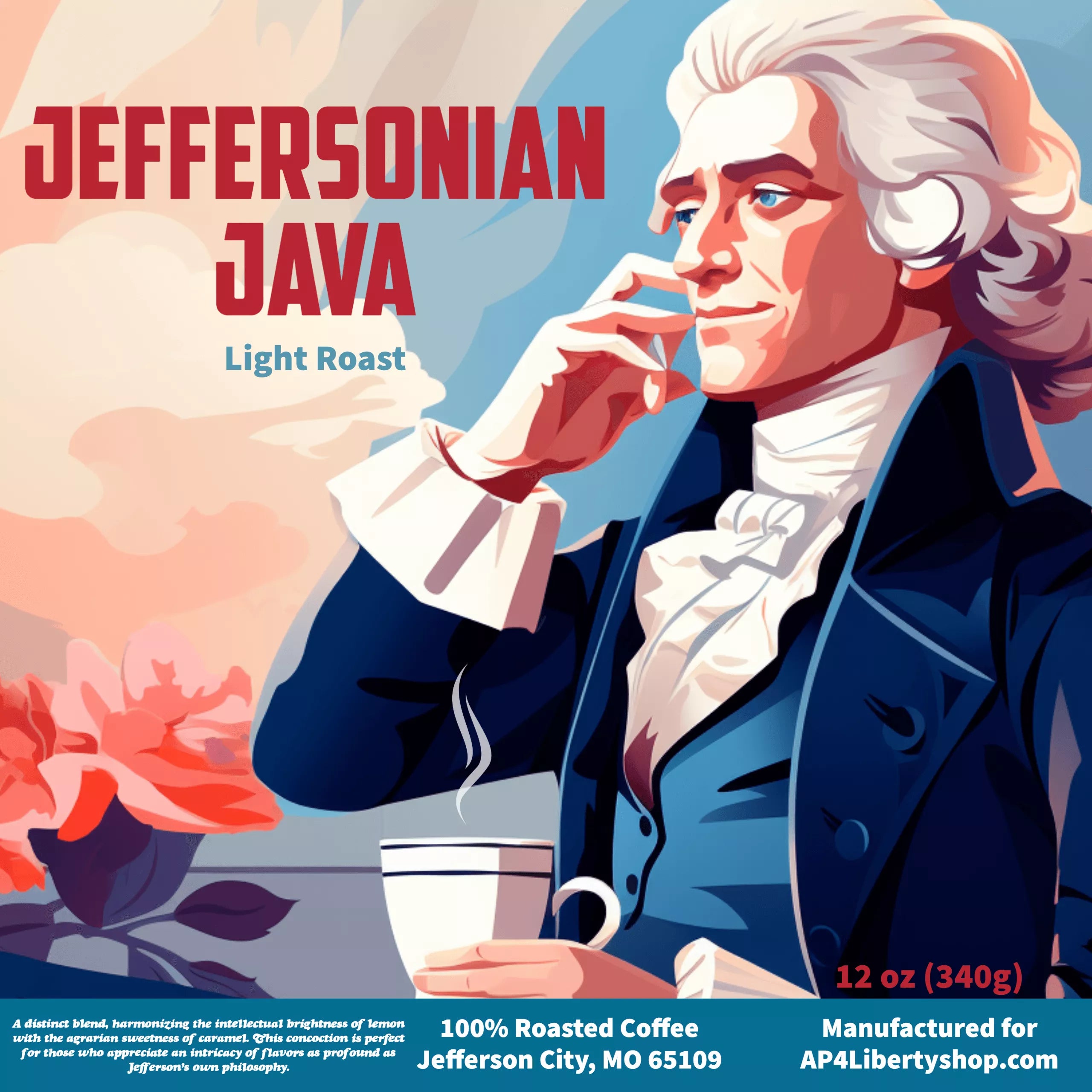Jeffersonian Java - Founding Flavors Coffee - 4LibertyShop.com