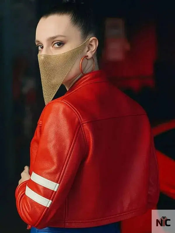 Jenna Gilmer Fuel to Our Fire 2025 Leather Jacket