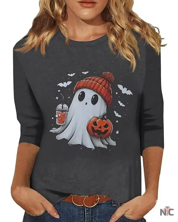 Jersey Shore Family Vacation S08 Deena Nicole Cortese Ghost Sweatshirt