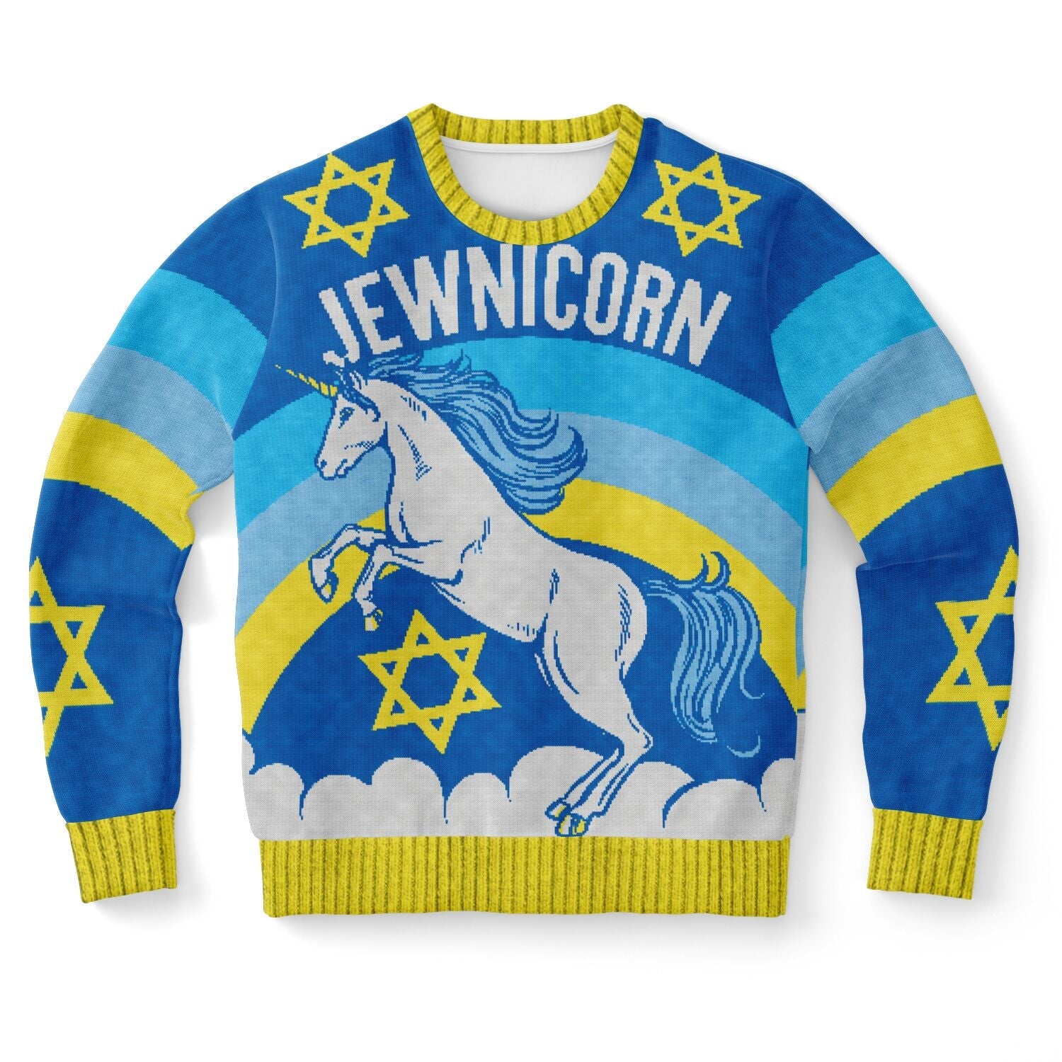 Jewnicorn Hannukah Sweatshirt