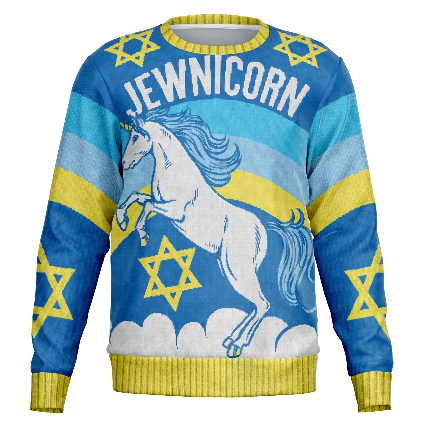 Jewnicorn Hannukah Sweatshirt