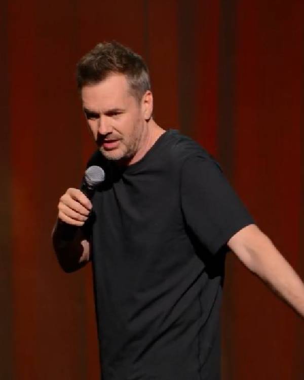 Jim Jefferies Two Limb Policy Black Shirt