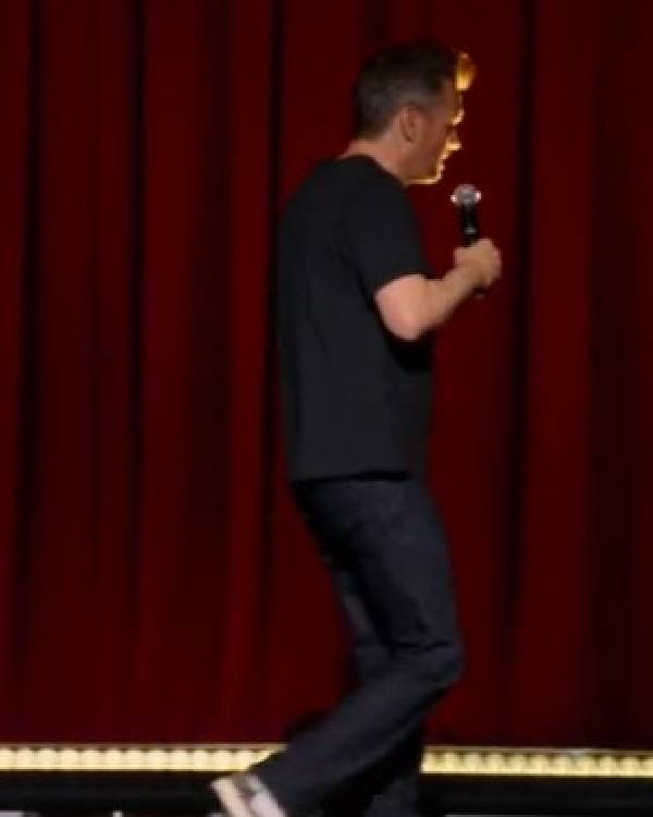 Jim Jefferies Two Limb Policy Black Shirt